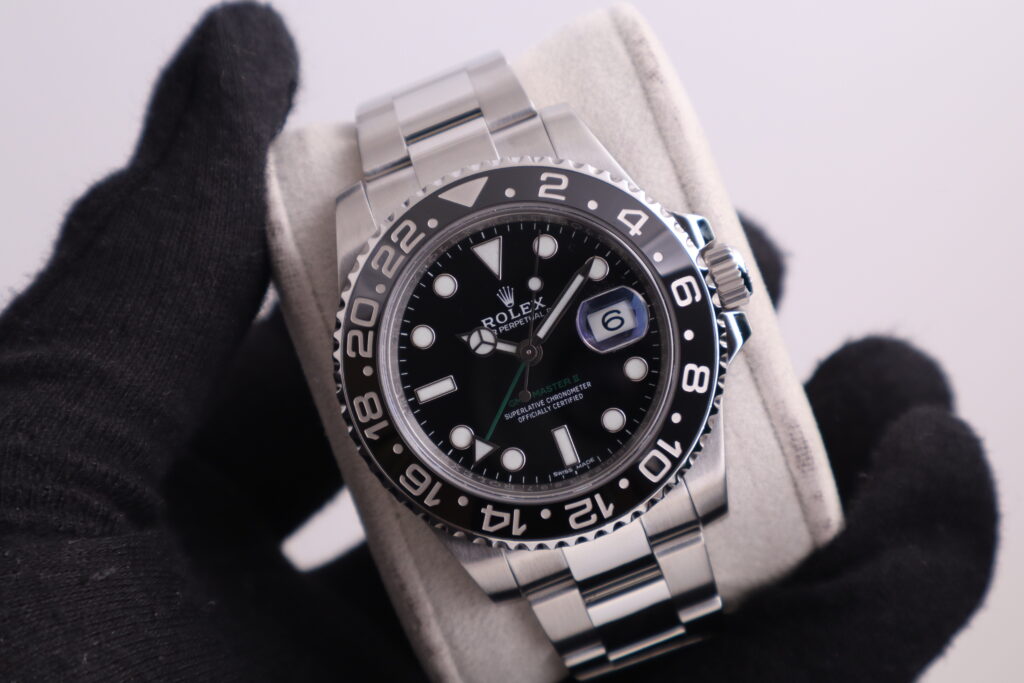 Rolex GMT Master II 2016 Black Oyster Bracelet 40mm 116710LN Men's Watch