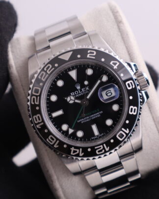 Rolex GMT Master II 2016 Black Oyster Bracelet 40mm 116710LN Men's Watch